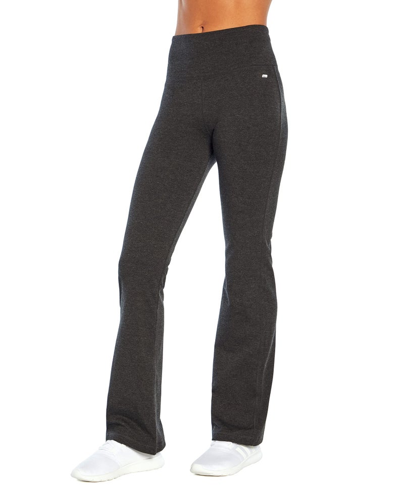 Marika Women Standard Carrie Tummy Control Bootleg Pant, Heather Charcoal, Small - Image 2